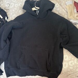 Classic Black Hoodie Sweater